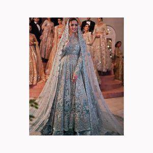 High Quality Satin Silk Dress New Stitched Collection Top with Embroidery Work <b>Pant</b> and Dupatta for Party Wear Salwar - Product Image 5