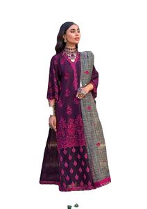 Robe de soirée formelle non cousue la plus vendue pour les femmes nouveau concepteur longueur régulière Salwar Kameez 2025 robe musulmane - Product Image 5