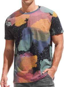 T-shirts unisexes décontractés de haute qualité pour hommes, en coton 100%, avec logos personnalisés pour les ventes chaudes - Product Image 4