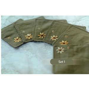 Posavasos único de algodón, bebidas absorbentes, regalos de inauguración de la casa de cumpleaños, decoración de mesa de salón de granja OEM - Product Image 1