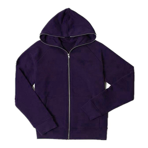 Chaqueta Impermeable Oversize de Algodón 100% Personalizada de Alta Calidad para Hombre y Mujer al por Mayor, con Cremallera Completa y Capucha Lisa - Product Image 5