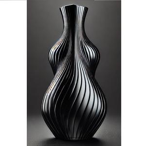 แจกันดอกไม้และแจกันดอกไม้สีทองสำหรับตกแต่งบ้านงานออกแบบทำมือที่ดีที่สุดในร่มดีไซน์แฮนด์เมด - Product Image 1