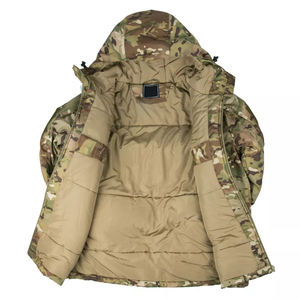 Tactical Uniform Camouflage Custom Logo Sublimation Printed Waterproof Windproof Breathable <b>Men</b> Hunting Hoodie & Jacket - Product Image 3