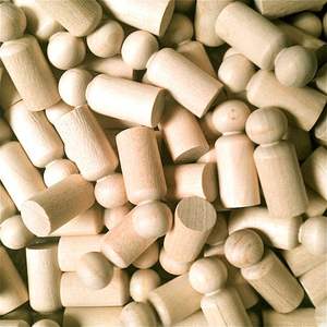 Bois de hêtre naturel non fini artisanat en bois bricolage pour la décoration de mariage 65mm inachevé enfant bricolage artisanat - Product Image 4