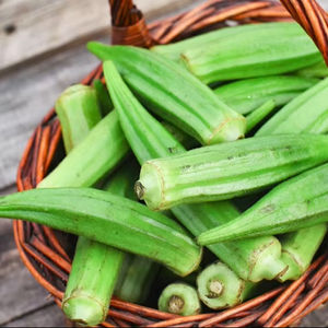 <b>FRESH</b>-FROZEN <b>OKRA</b> / NATURAL NUTRIENTS / CLEAN LABEL / VEGAN PROTEIN - Product Image 1
