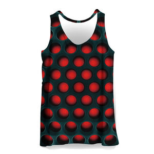 Camiseta sin Mangas Deportiva Transpirable de Cuello Redondo de Spandex/Algodón de Alta Calidad a Precio de Fábrica para Hombre, Informal, para Entrenamiento, Gimnasio - Product Image 2