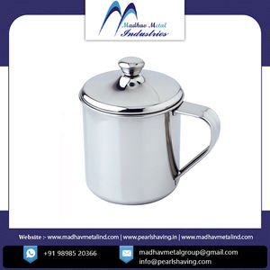 Taza de afeitar de acero inoxidable para hombres de gran venta de Fabricante Mayorista - Product Image 2