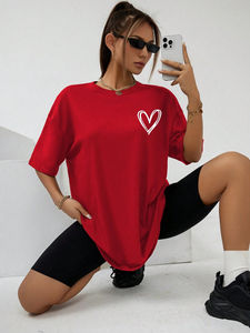 T-shirt court unisexe mignon à manches courtes et col rond, respirant, pour le sport, le yoga et le fitness 2026 - Product Image 6