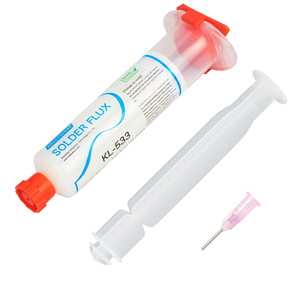 Pâte de flux liquide sans nettoyage, poudre d'étain pour soudage et brasage de l'acier inoxydable et autres types d'acier - Product Image 1