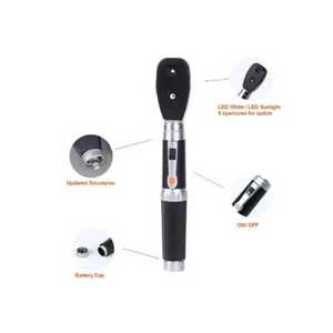 Laringoscopio de luz Led de fibra óptica Ent Veterinaria de la mejor calidad, juego Miller de 5 cuchillas y mango, endoscopia Led Blub de acero inoxidable - Product Image 3