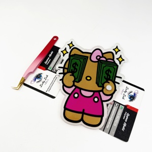 Herramientas para Pestañas Lucky Lash, Placas de Acrílico para Pestañas Hello Kitty, Serie Money Maker con Logotipo Personalizado, Extensión de Pestañas Magnéticas, Placa de Pestañas Personalizada - Product Image 5