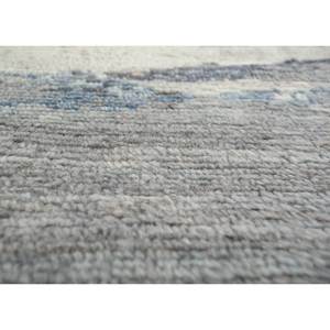Alfombra de Lana Azul Entropía Anudada a Mano con Patrón Abstracto Grande para Sala de Estar o Dormitorio-REB-1346 - Product Image 3
