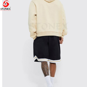 Ensemble de shorts à capuche pour homme de haute qualité, écologique, séchage rapide, streetwear tendance, tenue décontractée, séances de gym, entraînement sportif - Product Image 6