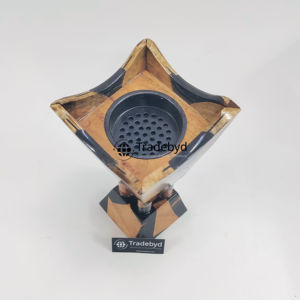 Elegante Quemador de Incienso de Resina y Madera Hecho a Mano, Quemador de Aroma Premium para Decoración del Hogar de Lujo, Relajación y Regalos de Boutique Tradebyd - Product Image 5