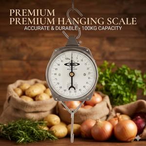 Báscula Colgante AARK, Capacidad 100 kg, Precisión 1 g, Mecánica, Hierro Fundido, OEM, Uso en Cocina/Taller, 1 Año de Garantía, Precio al por Mayor - Product Image 4