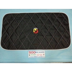 FIAT 500 D F L R PADIGLIONE SOTTOTETTO en color SKY con el logotipo de ABARTH en NEGRO/BLANCO - Product Image 1