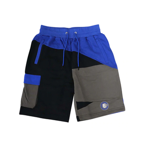 Pantalones cortos de algodón para hombre, shorts con estampado personalizado, diseño de logotipo, bloque de color, cordón, informal, verano 2022 - Product Image 5