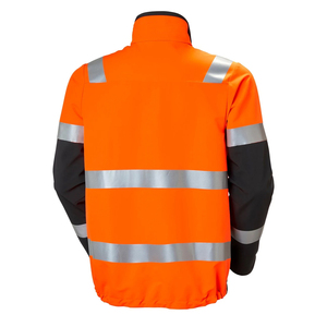 Blouson aviateur haute visibilité Blouson de sécurité au travail haute visibilité bicolore pour hommes Vestes de sécurité réfléchissantes de meilleure qualité pour hommes - Product Image 2