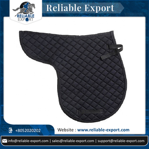 Vente en gros de tapis de selle de cheval tout usage produit de sellerie équine confortable avec doublure en polycoton - Product Image 5