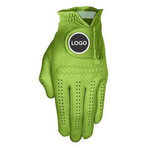 Couleurs personnalisées et logo Gants de golf pour hommes en peau de mouton souple en cuir PU Gants de golf de qualité supérieure à bas prix - Product Image 1