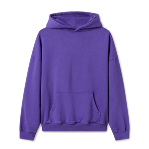 Sweat à capuche en molleton de coton 100% avec logo personnalisé en gros pull à capuche oversize avec logo personnalisé - Product Image 1