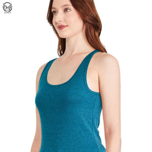 Camiseta sin mangas de sublimación de buena calidad para mujer, 100% algodón, para la temporada de verano, último diseño para mujer. - Product Image 2