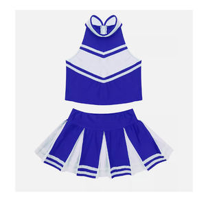 Uniforme de pom-pom girl de meilleure qualité, design unique avec logo personnalisé OEM, matériau en polyester, taille plus, prix ajustable-nouveauté - Product Image 3