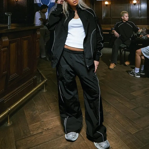 Ensemble de survêtement décontracté pour homme à capuche d'hiver Polyester/coton polaire Deux pièces Respirant - Product Image 3