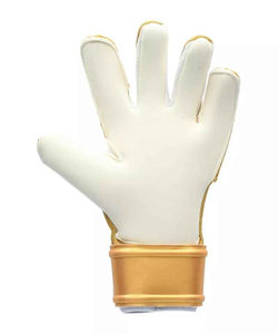 Gants de gardien de but, nouveau design, meilleure qualité, gants de football en cuir, doigts entiers, réglables, adhérence de contact de 4 mm, fabrication OEM au Pakistan - Product Image 6