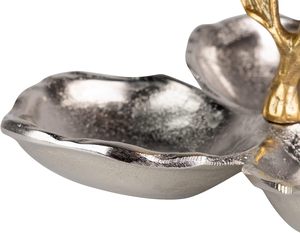 Center Rough Nickel Gold Finished A sophisticated blend of modern edge and classic luxury - Product Image 2