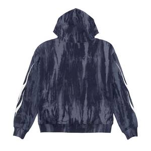 Sweatshirts à capuche pour hommes de haute qualité OEM couleur unie poids lourd Logo personnalisé imprimé surdimensionné 100% coton de base Sweatshirts à capuche d'hiver - Product Image 5