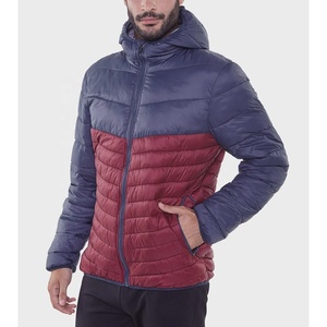 Veste en duvet tendance, légère, pour la randonnée hivernale, l'alpinisme, protection contre le froid, imperméable, respirante, zippée, pliable, à bulles - Product Image 2