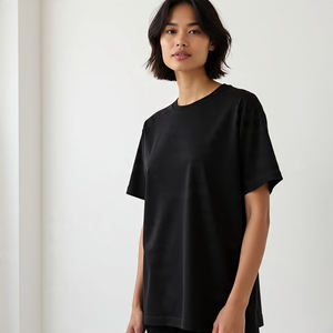 Camisetas básicas para mujer, ropa transpirable para exteriores, camiseta femenina de moda con cuello redondo, camisetas de manga corta para mujer - Product Image 1