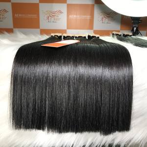 Extensiones de Cabello con cinta recta, cabello 100% humano, Color negro Natural, calidad superior, cutícula, virgen, Remy, vietnamita - Product Image 4