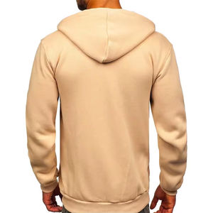 2025 Sudadera con capucha con cremallera térmica para hombre de la mejor calidad Patrón de estampado de tela de invierno a un precio razonable Fabricante de Pakistán al por mayor - Product Image 2