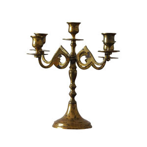 Candélabre décoration de la maison en métal Royal meilleure qualité mariage et décoration de sol métal finition antique candélabre à 6 bras - Product Image 1