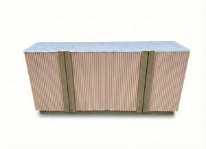 Aparador de 4 Puertas THE CABINET, Color Rosa Niebla - Product Image 6