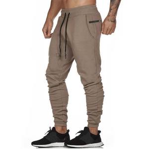 Vente en gros de pantalons personnalisés 220g en coton pour hommes, pantalons de survêtement d'automne de couleur unie, vêtements pour hommes, pantalons avec poche, service OEM - Product Image 5