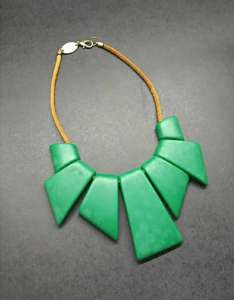 De exportador/fabricante indio CRAFTED TREASURES presenta collar de madera colorido para usar fiesta de ceremonia de compromiso - Product Image 6