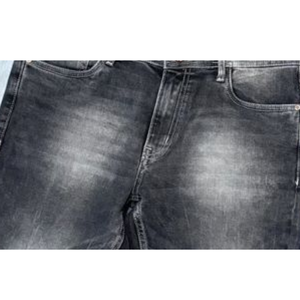 Jeans de Mezclilla para Hombre, Cintura Alta, Corte Recto, Estilo Casual, Lavado Oscuro, Liquidación de Fábrica con Envío Directo - Product Image 4
