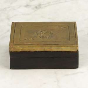 Boîte de présentation de cartes à jouer de luxe en laiton, cadeaux promotionnels d'affaires personnalisés, accessoires de jeu de pique-nique, prix abordable - Product Image 5