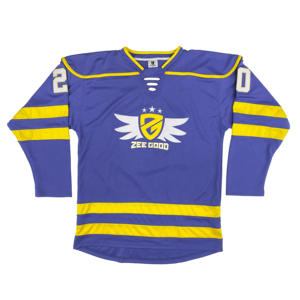 OEM Custom Made Oversized Premium Quality Soccer Wear Ice Hockey Jersey with Sublimation Technology - Product Image 1