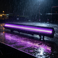 Barre LED linéaire stroboscopique extérieure 450W IP65 RGB+Blanc avec mappage de pixels, éclairage de scène DMX512 pour concerts et événements