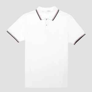 Camisa de Golf Premium para Hombre, Blanca, con Logotipo Personalizado, Diseño de Moda de Lujo, Estampado Gráfico Extra Grande, Antiarrugas, Elástica, Completa - Product Image 6
