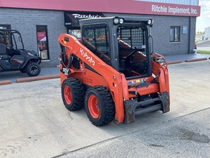 Minicargadora de ruedas Kubota SSV65 bastante usada con componentes centrales, motor, bomba, caja de cambios a granel para la venta - Product Image 5