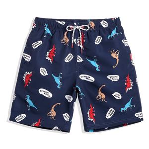 กางเกงว่ายน้ำเอวสูงสไตล์สตรีทสำหรับผู้ชายกางเกงว่ายน้ำแห้งเร็วป้องกันการยับกระหนะมีกระเป๋า6XL XS สีพื้นย้อมสีชายหาด - Product Image 6