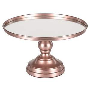 แท่นวางเค้กโลหะสำหรับตกแต่งด้วยลูกไม้ที่ซับซ้อนสำหรับงานเลี้ยงน้ำชาและงานเลี้ยงสังสรรค์ในวันหยุดที่ได้รับแรงบันดาลใจจากวินเทจ - Product Image 3