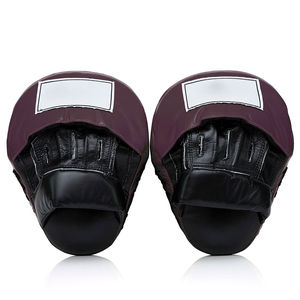 Custom MMA Training Focus Pu Foam Punch Mitts Kick Boxing Pad Focus Punching Mitts para Kick Boxing Training OEM Service - Product Image 5