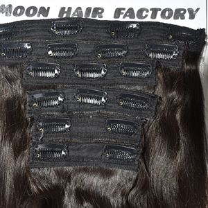 Extensions à clips en cheveux humains de temple de haute qualité, style vierge, produit de qualité supérieure, directement de l'usine en Inde, disponibles pour l'exportation, 2026 - Product Image 6