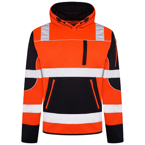 Sudadera de Trabajo Personalizada, Ropa de Trabajo Tejida, Sudadera de Alta Visibilidad para Construcción, Chaleco de Seguridad Reflectante de Alta Visibilidad - Product Image 5